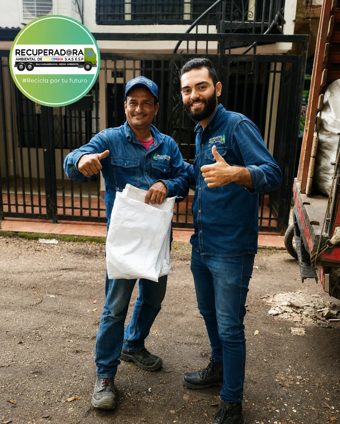 Trabajadores de la empresa